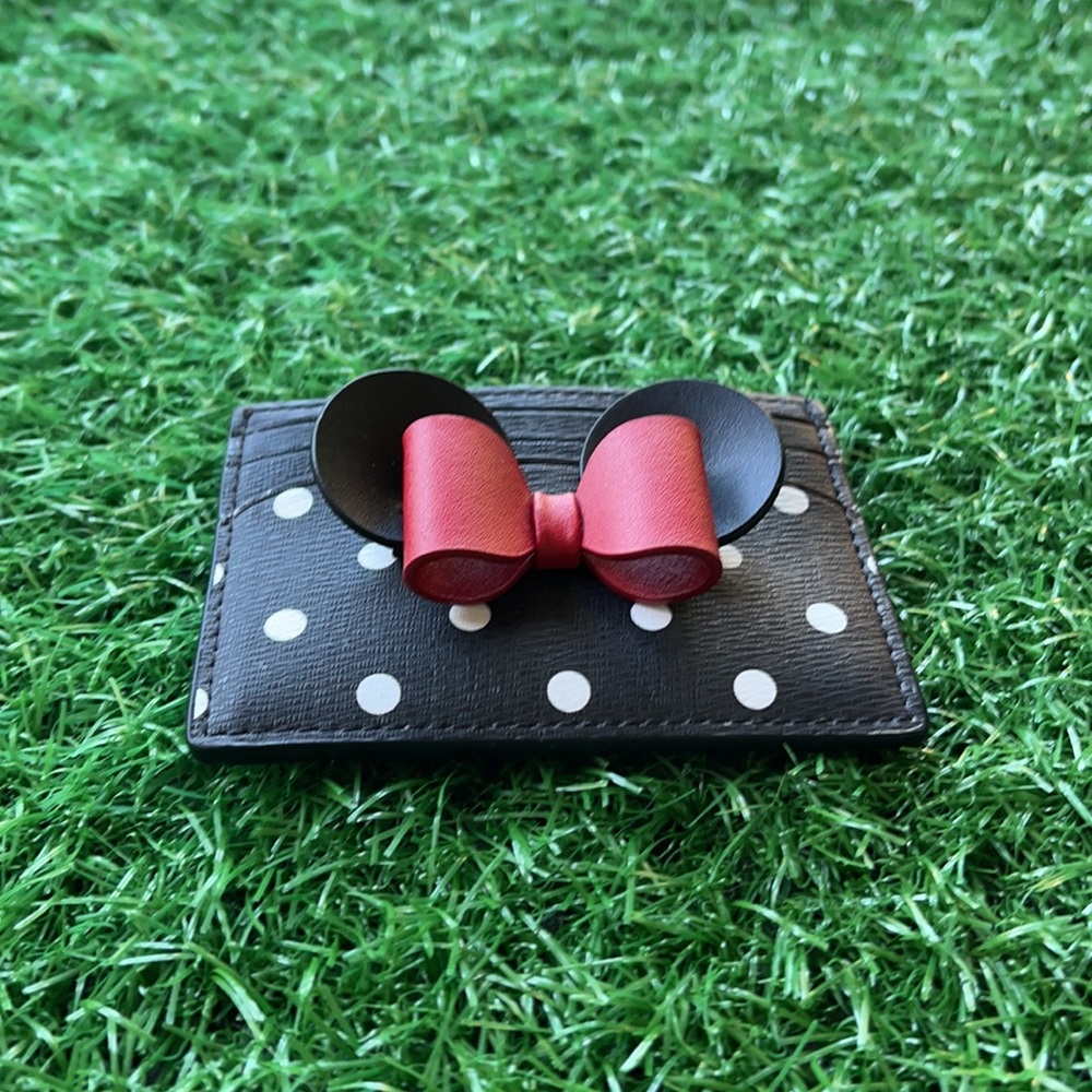 disney x kate spade new york other minnie mouse cardholder - Picture 2 of 16
